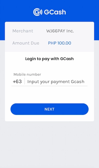 Step 4: Kindly provide your phone number for GCash payment